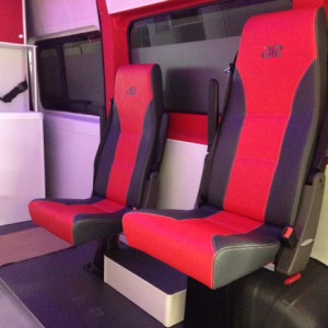 Boxer AutoRibeiro Interieur Rouge