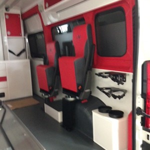 Boxer AutoRibeiro Interieur Rouge
