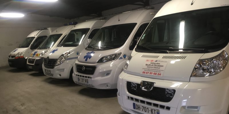 Ambulances disponibles de suite