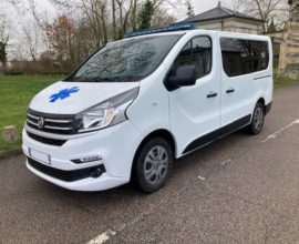 Ambulance FIAT Talento L1h1 120cv de 04/2019 avec moteur 25.000kms GRUAU Type A1