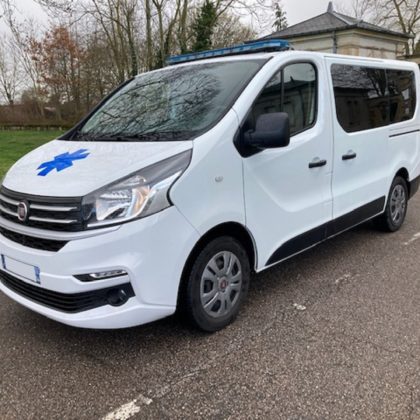 Ambulance FIAT Talento  L1h1 120cv de  04/2019 avec moteur 25.000kms GRUAU Type A1