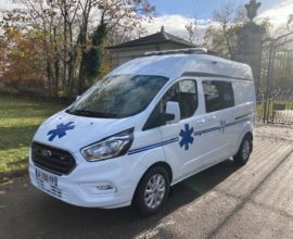 Ambulance Ford Transit Custom  L2H2 AR.France