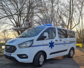 Ambulance Ford Transit Custom L1H1 et L2H1 AR.France