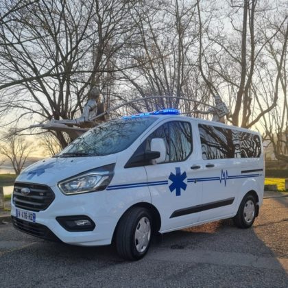 Ambulance Ford Transit Custom  L1H1 et L2H1 AR.France