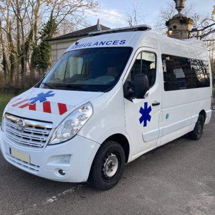 Nouveau : Ambulance OPEL Movano L2h2 150cv les Dauphins  type B