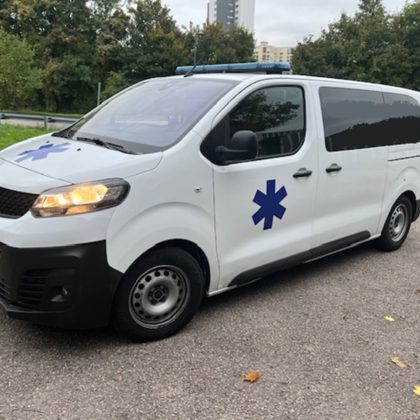 Ambulance FIAT Scudo - L2h1- 145cv - Boite Automatique  de 11/2022 - Type A1