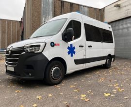 Ambulance RENAULT Master GIFA- L2h2- 165cv -2021- avec Brancard Electrique + Kit Bariatrique