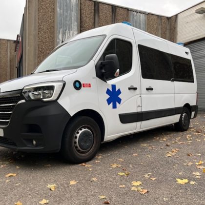Ambulance RENAULT Master GIFA- L2h2- 165cv -2021- avec Brancard Electrique + Kit Bariatrique