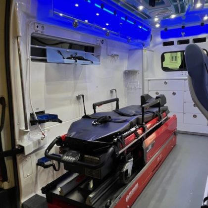 Ambulance RENAULT Master L2h2- 165cv -2021- avec Brancard Electrique + Kit Bariatrique