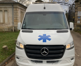 Ambulance MERCEDES Sprinter L2H2-316 CDI-163cv -BVA -2021 - Type B -Peinture neuve